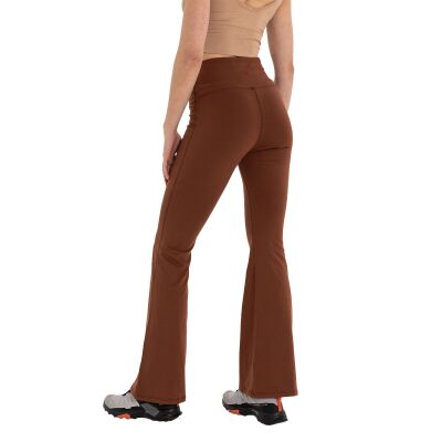 Inguz Roll Up Flare Toparlayıcı Yoga Pantolon - 2