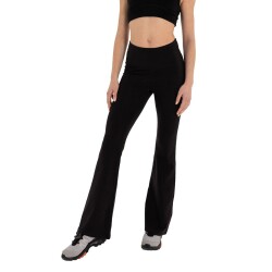 Inguz Roll Up Flare Toparlayıcı Yoga Pantolon - 2