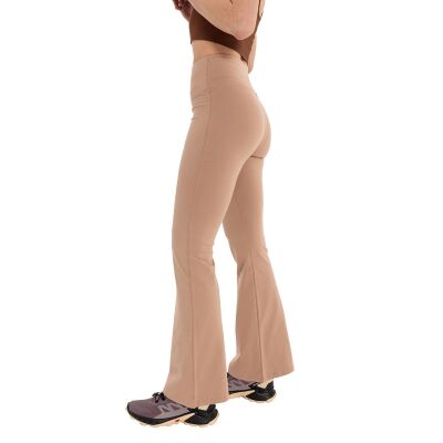 Inguz Roll Up Flare Toparlayıcı Yoga Pantolon - 3