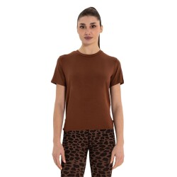 Inguz Sırt Bağlamalı Modal Yoga T-Shirt - 3