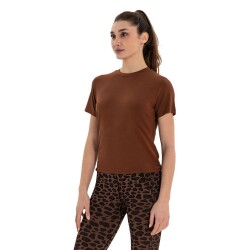 Inguz Sırt Bağlamalı Modal Yoga T-Shirt - 4