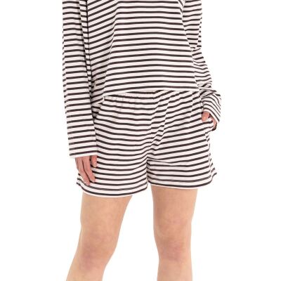 Inguz Stripe %100 Pamuk Şort - 4