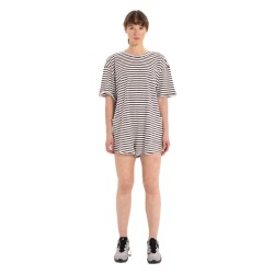 Inguz Stripe %100 Pamuk Şort Tulum - INGUZ