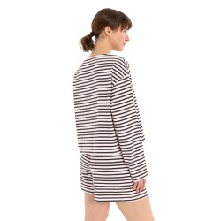Inguz Stripe %100 Pamuk T-Shirt - 4
