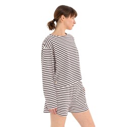 Inguz Stripe %100 Pamuk T-Shirt - 5