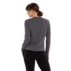 Inguz Uzun Kollu Basic Modal Yoga T-Shirt - 3