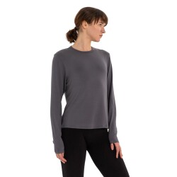 Inguz Uzun Kollu Basic Modal Yoga T-Shirt - 6