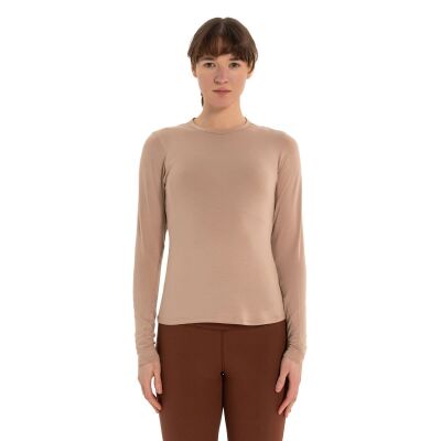 Inguz Uzun Kollu Basic Modal Yoga T-Shirt - 1