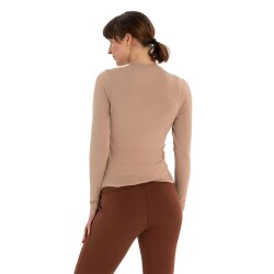 Inguz Uzun Kollu Basic Modal Yoga T-Shirt - 2
