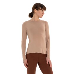 Inguz Uzun Kollu Basic Modal Yoga T-Shirt - 4