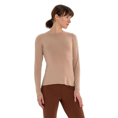 Inguz Uzun Kollu Basic Modal Yoga T-Shirt - 4