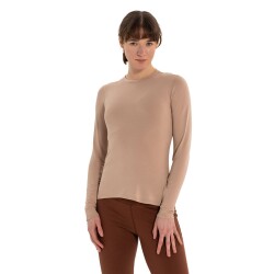 Inguz Uzun Kollu Basic Modal Yoga T-Shirt - 5
