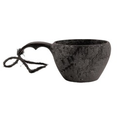 Kupilka 37 Large Kulplu Kuksa Kupa Siyah - Kupilka