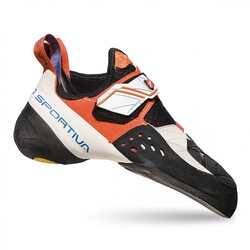 La Sportiva Solution Kadın Tırmanış Ayakkabısı Beyaz-Turuncu - 1