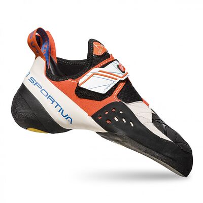 La Sportiva Solution Kadın Tırmanış Ayakkabısı Beyaz-Turuncu - 1