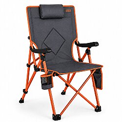 Madfox FlexLounge 3 Aşamalı Katlanabilir Kamp Sandalyesi Gri - MadFox
