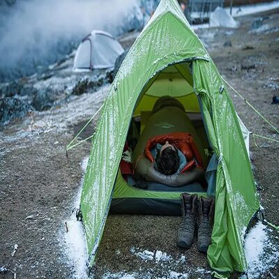 Naturehike Cloud Up 2023 Silikon Çadır 1 Kişilik Gri Yeşil 20D - 4