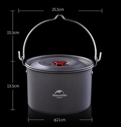 Naturehike Kamp Tenceresi 4lt Pot - 2