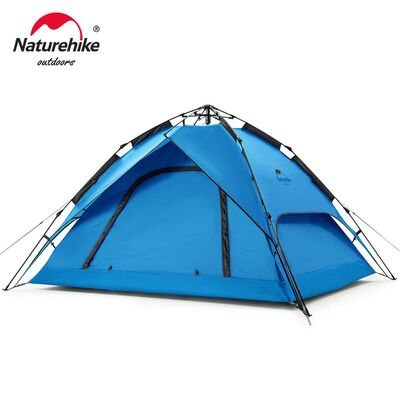 Naturehike Otomatik Çadır 3/4 Kişi Mavi - 1