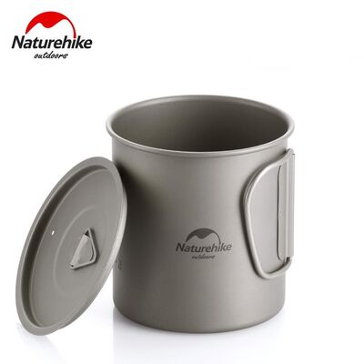 Naturehike Titanyum Kupa Kapaklı 300 ML - 2