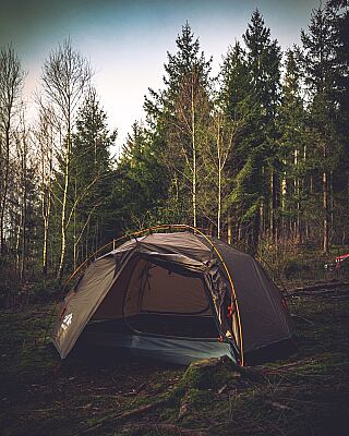 Night Cat 2 Kişilik 4 Mevsim Alüminyum Ultralight Çadır Haki - 8