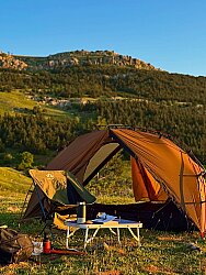 Night Cat 2 Kişilik 4 Mevsim Alüminyum Ultralight Çadır Haki - 3