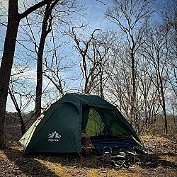 Night Cat 2 Kişilik 4 Mevsim Alüminyum Ultralight Çadır Haki - 18
