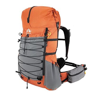 Night Cat DSB-8011 70 Litre Ultralight Su Geçirmez Sırt Çantası Turuncu - 1