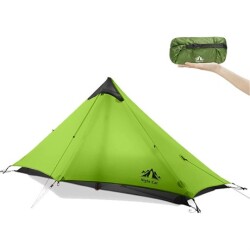 Night Cat Lanshan-1 1 Kişilik 4 Mevsim Ultralight Çadır - Yeşil - Night Cat