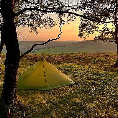 Night Cat Lanshan-1 1 Kişilik 4 Mevsim Ultralight Çadır Yeşil - 8