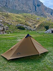 Night Cat Lanshan-1 2 Kişilik 4 Mevsim Ultralight Çadır Haki - 10