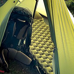 Night Cat QD-01 Dahili Pompalı Ultralight Şişme Mat Yeşil - 6