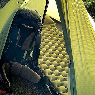 Night Cat QD-01 Dahili Pompalı Ultralight Şişme Mat Yeşil - 6