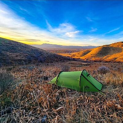 Night Cat Tek Kişilik 4 Mevsim Alüminyum Ultralight Çadır Yeşil - 4