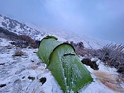 Night Cat Tek Kişilik 4 Mevsim Alüminyum Ultralight Çadır Yeşil - 7