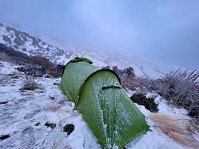 Night Cat Tek Kişilik 4 Mevsim Alüminyum Ultralight Çadır Yeşil - 7