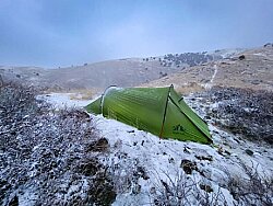 Night Cat Tek Kişilik 4 Mevsim Alüminyum Ultralight Çadır Yeşil - 6