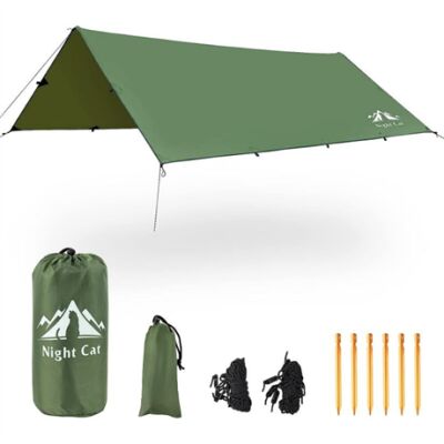 Night Cat TM-01 300 x 360 cm Tarp - Yeşil - 1