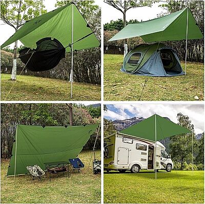Night Cat TM-01 300 x 360 cm Tarp Yeşil - 6