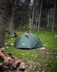 Night Cat ZP-34 2 Kişilik 4 Mevsim Alüminyum Ultralight Çadır - Haki - 26