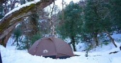 Night Cat ZP-34 2 Kişilik 4 Mevsim Alüminyum Ultralight Çadır - Haki - 37
