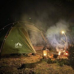 Night Cat ZP-34 2 Kişilik 4 Mevsim Alüminyum Ultralight Çadır - Yeşil - 14