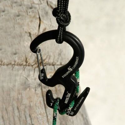 Nite- Ize Big Figure 9 Black Karabina - 3