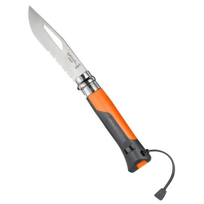 Opinel Outdoor Düdüklü Inox Çakı Turuncu No:8 - 1