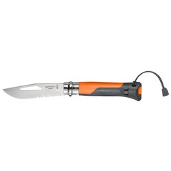 Opinel Outdoor Düdüklü Inox Çakı Turuncu No:8 - 2