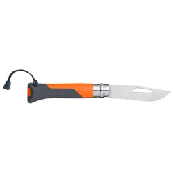 Opinel Outdoor Düdüklü Inox Çakı Turuncu No:8 - 3