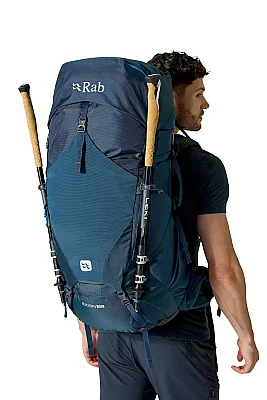 RAB Exion 65 Dağcı Kampçı Sırt Çantası Tempest Blue M/L - 9