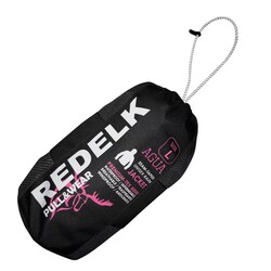 Redelk Agua Kadın Yağmur Ceketi Siyah Pembe Fermuarlı - 2