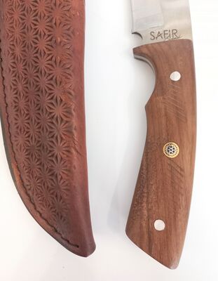 Safir S02 Buschcraft Kamp Bıçak Ceviz Sap 4034 - 2