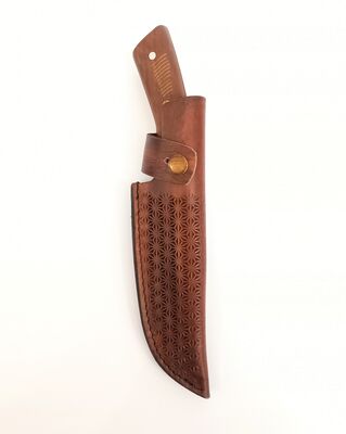 Safir S02 Buschcraft Kamp Bıçak Ceviz Sap 4034 - 5